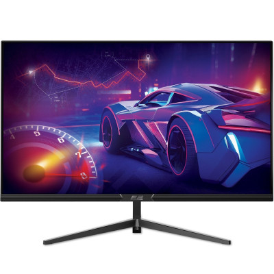 Монітор 27" 2E G2723B, Black, WLED, IPS, 1920x1080 (16:9), 1 мс, 165 Гц, 250 кд/м², 1000:1, 178°/178°, HDMI/DP/Type-C, VESA 100х100 мм, FreeSync (2E-G2723B-01.UA)