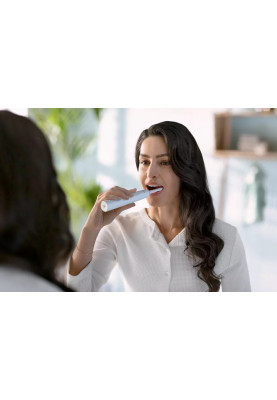 Зубна щітка електрична Philips Sonicare 3100 series HX3671/13 White, звукова технологія чищення, 1 насадка, доросла, час безперервної роботи 14днів, індикатор зарядки, датчик тиску, таймер