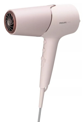 Фен Philips BHD530/00, White/Pink, 2300W, 6 швидкостей, 6 режимів, подвійна іонізація, дифузор, концентратор, технологія ThermoShield