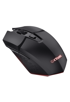 Миша бездротова Trust GXT 110 FELOX, Black, USB 2.4GHz, оптична (сенсор PAW3212), 800 - 4800 dpi, 6 кнопок, акумулятор (25037)