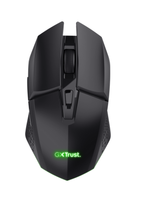 Миша бездротова Trust GXT 110 FELOX, Black, USB 2.4GHz, оптична (сенсор PAW3212), 800 - 4800 dpi, 6 кнопок, акумулятор (25037)