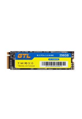 Твердотільний накопичувач SSD 256Gb, GTL Poseidon, PCI-E 3.0 x4, M.2 2280, 3D TLC, 2000/1700 МБ/с, Bulk (GTLPOS256GBNV)