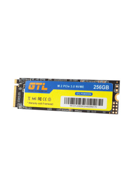 Твердотільний накопичувач SSD 256Gb, GTL Poseidon, PCI-E 3.0 x4, M.2 2280, 3D TLC, 2000/1700 МБ/с, Bulk (GTLPOS256GBNV)