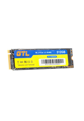 Твердотільний накопичувач SSD 512Gb, GTL Poseidon, PCI-E 3.0 x4, M.2 2280, 3D TLC, 2100/1700 МБ/с, Bulk (GTLPOS512GBNV)