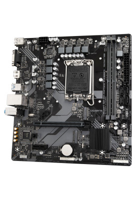 Материнська плата LGA1700, Gigabyte B760M H DDR4, B760, 2xDDR4, Int.Video(CPU), 4xSATA3, 2xM.2, 1xPCI-E 16x 4.0, 1xPCI-E 1x 3.0, Realtek 7.1, RTL8111E, 6xUSB3.2/6xUSB2.0, VGA/HDMI, MicroATX