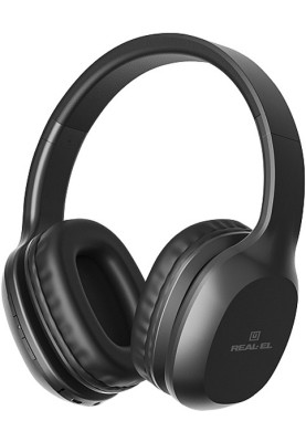 Навушники REAL-EL GD-820 Black, Bluetooth V4.2, накладні, складні, мікрофон