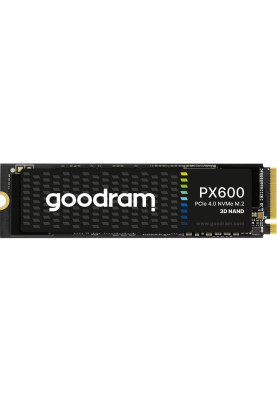Твердотільний накопичувач SSD 2Tb, Goodram PX600, PCI-E 4.0 x4, M.2 2280, 3D TLC, 5000/4200 МБ/с (SSDPR-PX600-2K0-80)