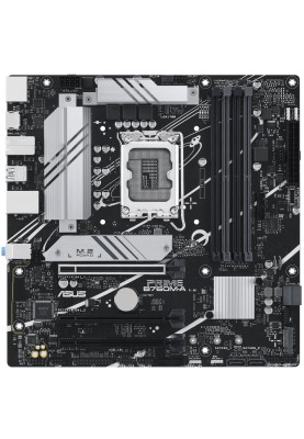 Материнська плата LGA1700, Asus PRIME B760M-A-CSM, B760, 4xDDR5, Int.Video(CPU), 4xSATA3, 2xM.2, 3xPCI-E 4.0 x16, Realtek 7.1, Realtek 2.5Gb, 5xUSB3.2/7xUSB2.0, HDMI/DP, MicroATX