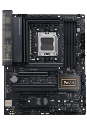 Материнська плата AM5 Asus ProArt B650-CREATOR, B650, 4xDDR5, Int.Video (CPU), 4xSATA3, 3xM.2, 3xPCI-E 4.0 x16, 1xPCI-E 4.0 x1, 1xM.2 (Key E), Realtek 7.1, Realtek 2.5Gb + Realtek 1Gb, 7xUSB3.2/4xUSB2.0, HDMI/Type-C, ATX