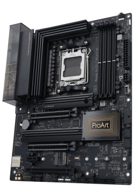 Материнська плата AM5 Asus ProArt B650-CREATOR, B650, 4xDDR5, Int.Video (CPU), 4xSATA3, 3xM.2, 3xPCI-E 4.0 x16, 1xPCI-E 4.0 x1, 1xM.2 (Key E), Realtek 7.1, Realtek 2.5Gb + Realtek 1Gb, 7xUSB3.2/4xUSB2.0, HDMI/Type-C, ATX