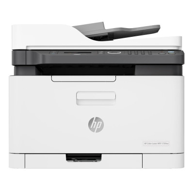 БФП лазерний кольоровий A4 HP Color Laser MFP 179fnw, Grey, WiFi, 600x600 dpi, факс, до 18 стор/хв, РК-дисплей, USB / Lan, картриджи 117A (4ZB97A)