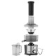 Соковитискач Ardesto JEG-800, Black/Silver, відцентрова, 800Вт, ємність для соку 1000мл, 2 швидкості, горловина "ціле яблуко" 75мм, малошумний двигун, протиковзні ніжки