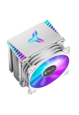 Кулер для процесора Jonsbo CR-1400, White, алюміній/мідь, 1x92 мм RGB PWM, для Intel 115x/1200/1700, AMD AMx/FMx