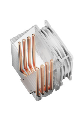 Кулер для процесора Jonsbo CR-1400, White, алюміній/мідь, 1x92 мм RGB PWM, для Intel 115x/1200/1700, AMD AMx/FMx