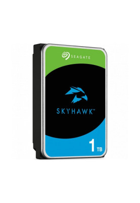 Жорсткий диск 3.5" 1Tb Seagate SkyHawk, SATA3, 256Mb, 5400 rpm (ST1000VX013)
