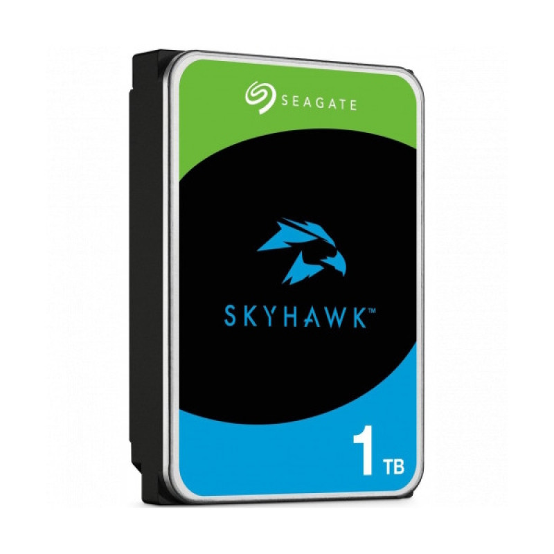 Жорсткий диск 3.5" 1Tb Seagate SkyHawk, SATA3, 256Mb, 5400 rpm (ST1000VX013)