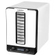 Сушарка овочів та фруктів Liberton LFD-5527P, White, 520W, механічне керування з цифровим дисплеєм, об'єм 23л, 10 ярусів, регулювання висоти, діапазон температури 35-70C, 2*піддон для пастили, решітка для ковбасок