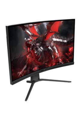 Монітор вигнутий 27" MSI G272CQP, Black, WLED, VA, 2560x1440 (16:9), 1 мс, 170 Гц, 300 кд/м², 3000:1, 1000R, 178°/178°, 2xHDMI/DP, VESA 100x100 мм, FreeSync Premium