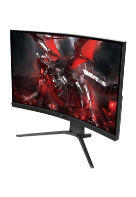 Монітор вигнутий 27" MSI G272CQP, Black, WLED, VA, 2560x1440 (16:9), 1 мс, 170 Гц, 300 кд/м², 3000:1, 1000R, 178°/178°, 2xHDMI/DP, VESA 100x100 мм, FreeSync Premium