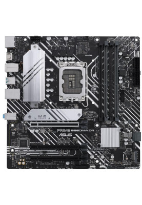 Мат.плата LGA1700, Asus PRIME B660M-A D4-CSM, B660, 4xDDR4, Int.Video(CPU), 4xSATA3, 2xM.2, 1xPCI-E 16x 4.0, 2xPCI-E 16x 3.0, ALC997, GLan, 5xUSB3.2/6xUSB2.0, HDMI/DP, CrossFire, MicroATX