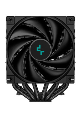 Кулер для процесора Deepcool AK620 DIGITAL, Black, 2x120 мм, LCD екран, для Intel 1700/1200/115x/2011/2066, AMD AMx/FMx, висота 162 мм (R-AK620-BKADMN-G)