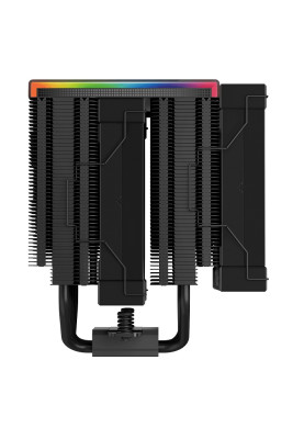 Кулер для процесора Deepcool AK620 DIGITAL, Black, 2x120 мм, LCD екран, для Intel 1700/1200/115x/2011/2066, AMD AMx/FMx, висота 162 мм (R-AK620-BKADMN-G)