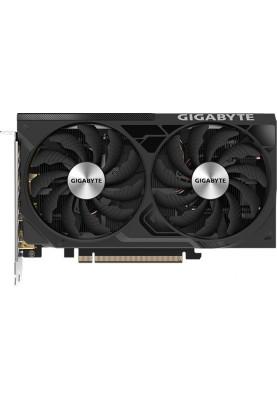 Відеокарта GeForce RTX 4060 Ti, Gigabyte, WINDFORCE OC, 8Gb GDDR6, 128-bit, 2xHDMI/2xDP, 2550/18000 MHz, 8-pin (GV-N406TWF2OC-8GD)