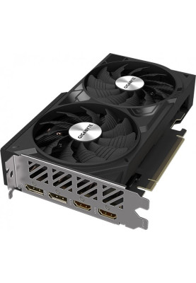 Відеокарта GeForce RTX 4060 Ti, Gigabyte, WINDFORCE OC, 8Gb GDDR6, 128-bit, 2xHDMI/2xDP, 2550/18000 MHz, 8-pin (GV-N406TWF2OC-8GD)