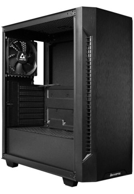 Корпус Chieftec Elox AS-01B-OP Black, без БЖ, Mid Tower, ATX / Micro ATX / Mini-ITX, 1xUSB 2.0, 2xUSB 3.2, 1x120 мм Fan