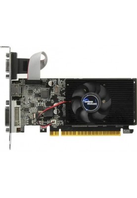 Відеокарта GeForce GT610, Golden Memory, 1Gb GDDR3, 64-bit, VGA/DVI/HDMI, 810/1333 MHz, Low Profile (GT610D31G64bit)