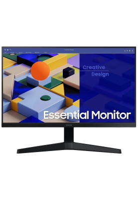 Монітор 23.8" Samsung S24С310, Black, WLED, IPS, 1920x1080, 5 мс, 250 кд/м², 1000:1, 178°/178°, HDMI/VGA , Vesa 100x100, AMD FreeSync (LS24C310EAIXCI)