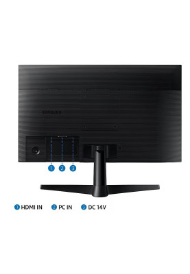 Монітор 23.8" Samsung S24С310, Black, WLED, IPS, 1920x1080, 5 мс, 250 кд/м², 1000:1, 178°/178°, HDMI/VGA , Vesa 100x100, AMD FreeSync (LS24C310EAIXCI)