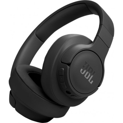 Навушники бездротові JBL Tune 770NC, Black, Bluetooth, мікрофон, акумулятор 610 mAh, технологія "Pure Bass", кнопки на чашках навушників, швидка зарядка (JBLT770NCBLK)