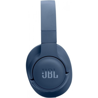 Навушники JBL Tune 720BT, Blue, 3.5 мм/Bluetooth, мікрофон, технологія "JBL Deep Bass Sound", складаються (JBLT720BTBLU)