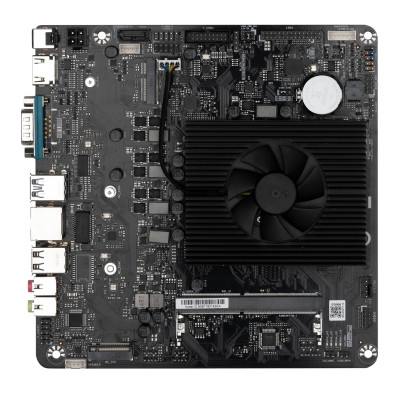 Мат.плата iз процесором Maxsun SK Thin mini N95-AIO T1C, N95 (4x1.5-3.4 GHz), 1xSO-DDR4 (до 32Gb), UHD Graphics, 1xSATA3, 1xM.2, 1xM.2 (Key E), ALC897, RTL8111H, 2xUSB3.0/2xUSB2.0, HDMI/LVDS, COM, Mini-ITX, (12V, 5.5x2.5 мм or 12V ATX)
