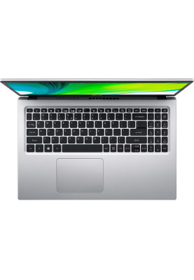 Ноутбук 15" Acer Aspire 3 A315-35-P20V (NX.A6LEU.01D) Pure Silver 15.6" FullHD 1920x1080 матовий, Intel Pentium Silver N6000 1.1-3.3GHz, RAM 8GB, SSD 256GB, Intel UHD Graphics, DOS
