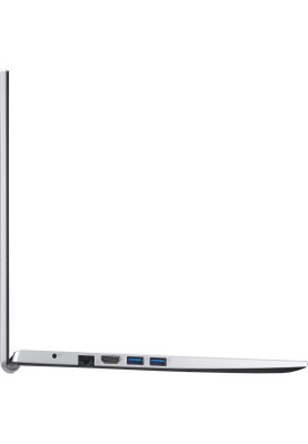 Ноутбук 15" Acer Aspire 3 A315-35-P20V (NX.A6LEU.01D) Pure Silver 15.6" FullHD 1920x1080 матовий, Intel Pentium Silver N6000 1.1-3.3GHz, RAM 8GB, SSD 256GB, Intel UHD Graphics, DOS