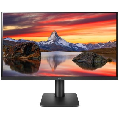 Монітор 27" LG 27MP450-B, Black, WLED, IPS, 1920x1080, 5 мс, 75Hz, 250 кд/м², 1000:1, 178°/178°, DP/HDMI/VGA, Vesa 75x75, AMD FreeSync