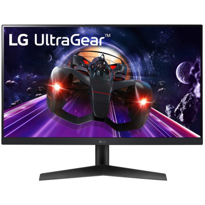 Монітор 23.8" LG 24GN60R-B, Black, WLED, IPS, 1920x1080, 1 мс, 144Hz, 300 кд/м², 1000:1, 178°/178°, DP/HDMI, Vesa 100x100, AMD FreeSync Premium