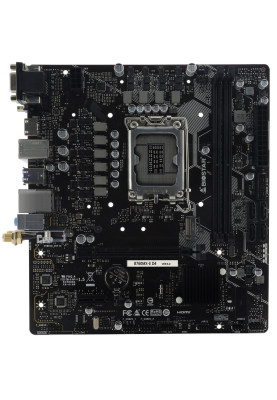 Материнська плата LGA1700, Biostar B760MX-E D4, B760, 2xDDR4, Int.Video(CPU), 4xSATA3, 1xM.2, 1xPCI-E 4.0 x16, 1xPCI-E 3.0 x1, 1xM.2 (Key E), ALC897, I219V, 4xUSB3.2/8xUSB2.0, VGA/DVI-D/HDMI, Micro ATX