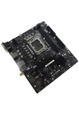 Материнська плата LGA1700, Biostar B760MX-E D4, B760, 2xDDR4, Int.Video(CPU), 4xSATA3, 1xM.2, 1xPCI-E 4.0 x16, 1xPCI-E 3.0 x1, 1xM.2 (Key E), ALC897, I219V, 4xUSB3.2/8xUSB2.0, VGA/DVI-D/HDMI, Micro ATX