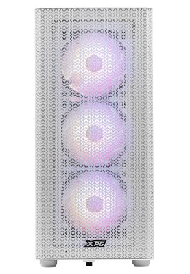 Корпус ADATA XPG VALOR MESH C, White, без БЖ, Mid Tower, для ATX / Micro-ATX / Mini-ITX, 4x120 мм XPG VENTO, VGA до 335 мм / CPU до 165 мм, бічна панель із загартованого скла 3 мм (VALORMESHC4VA-WHCWW)