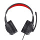 Навушники Trust GAMING, Black/Red, 3.5 мм, мікрофон, регульоване наголов'я, 2 м (24785)