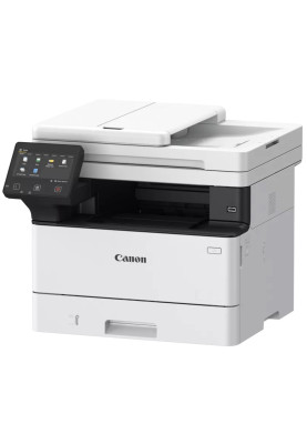 БФП лазерний ч/б A4 Canon MF463dw, Grey, WiFi, 1200x1200 dpi, дуплекс, до 40 стор/хв, кольоровий сенсорний РК-екран 12.7 см, друк з USB, Lan / USB, картридж Canon 070 (5951C008)
