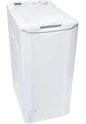 Пральна машина вертикальна Candy CST07LE/1-9, White, 7кг, 1000 об/мин, А+++, 17 програм, дисплей, 85x41x60 см