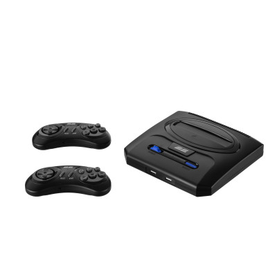 Ігрова приставка 2E "16 bit", Black, 913 ігор, 2 бездротові джойстики, microSD, HDMI підключення (2E16BHDWS913)