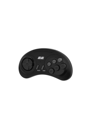 Ігрова приставка 2E "16 bit", Black, 913 ігор, 2 бездротові джойстики, microSD, HDMI підключення (2E16BHDWS913)
