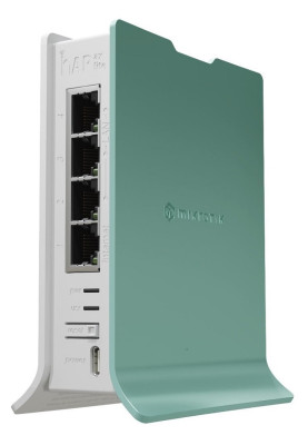 Маршрутизатор Mikrotik hAP ax lite, White/Green, 1xGLan, 3xGb, 802.11ax (Wi-Fi 6) (L41G-2axD)