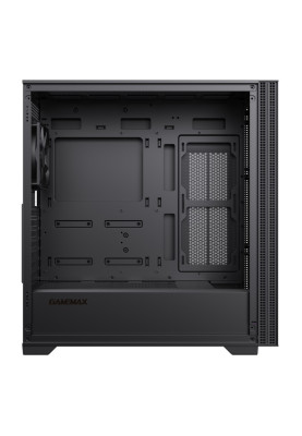 Корпус GameMax Quest Black, без БЖ, Mid Tower, EATX / ATX / MicroATX / Mini-ITX, 1хUSB 3.0, 1хType-C, 1хUSB 2.0, 1x120 мм Fan