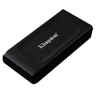 Зовнішній накопичувач SSD, 2Tb, Kingston XS1000, Black, Type-C USB 3.2, 1050 / 1000 MB/s (SXS1000/2000G)